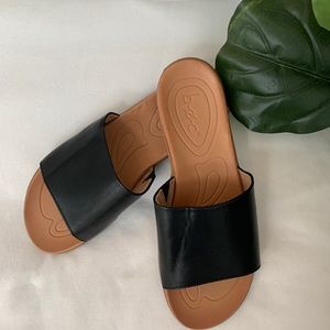 Boc sandals black womens size 10